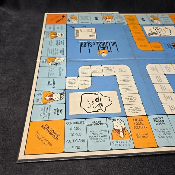 Vintage Lie, Cheat & Steal The Game of Political Power 70s Board Game - Picture 7 of 10